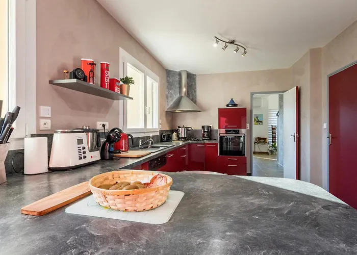 Prázdninový dům Maison Spacieuse A 800m Plage, Jardin, Animaux Admis, Parking, Wifi - Fr-1-306-1294